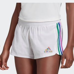 Adidas Plus Size Pride Pacer Shorts